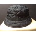 COACH ’s Black Quilted Bucket style hat  Nylon and leather  eb-70311513